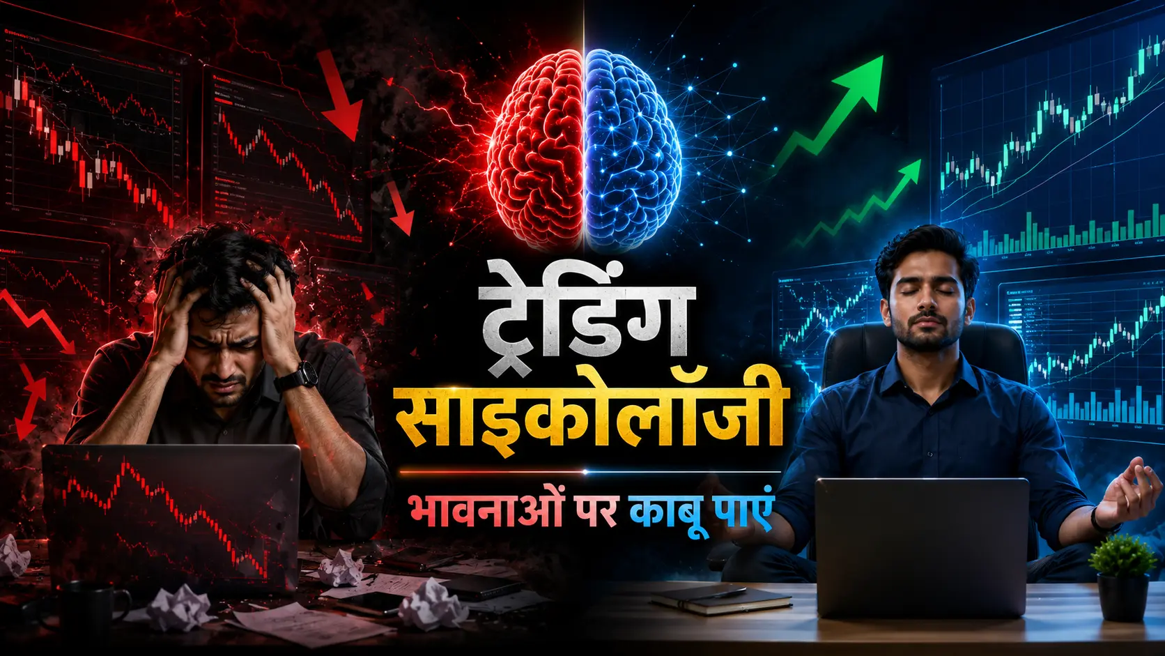 ट्रेडिंग साइकोलॉजी - भावनाओं पर काबू और डेटा ड्रिवन ट्रेडिंग