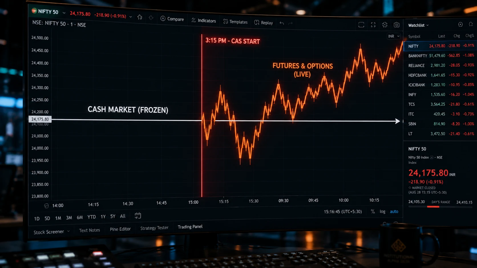 Futures vs Spot Calibration CAS