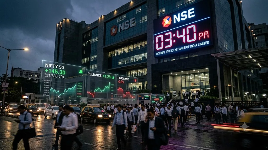 NSE BSE Trading Hours Extended to 3:40 PM